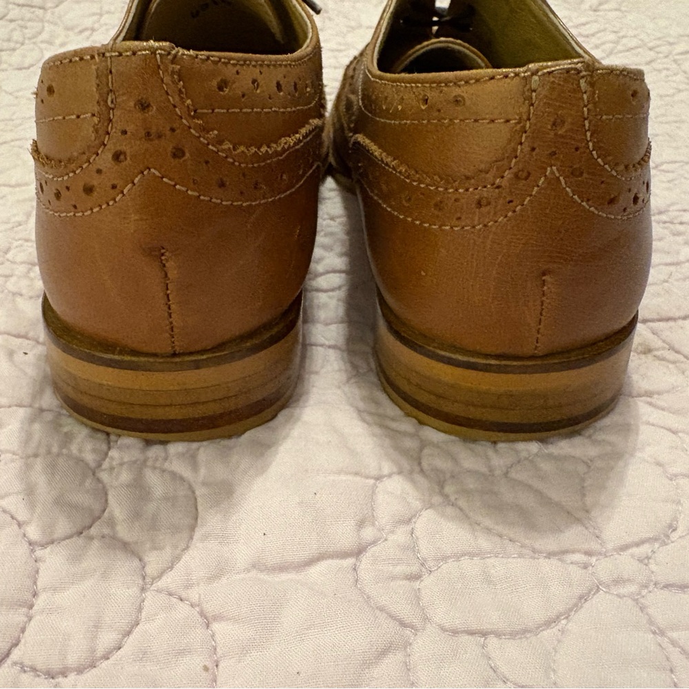 Steven By Steve Madden Tan Leather Loafers - Picture 3 of 5